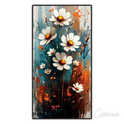 3D Flower Canvas Art Wall Painting