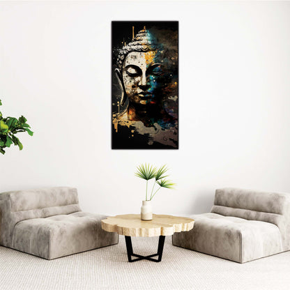 Silent Spectrum Canvas Wall Art