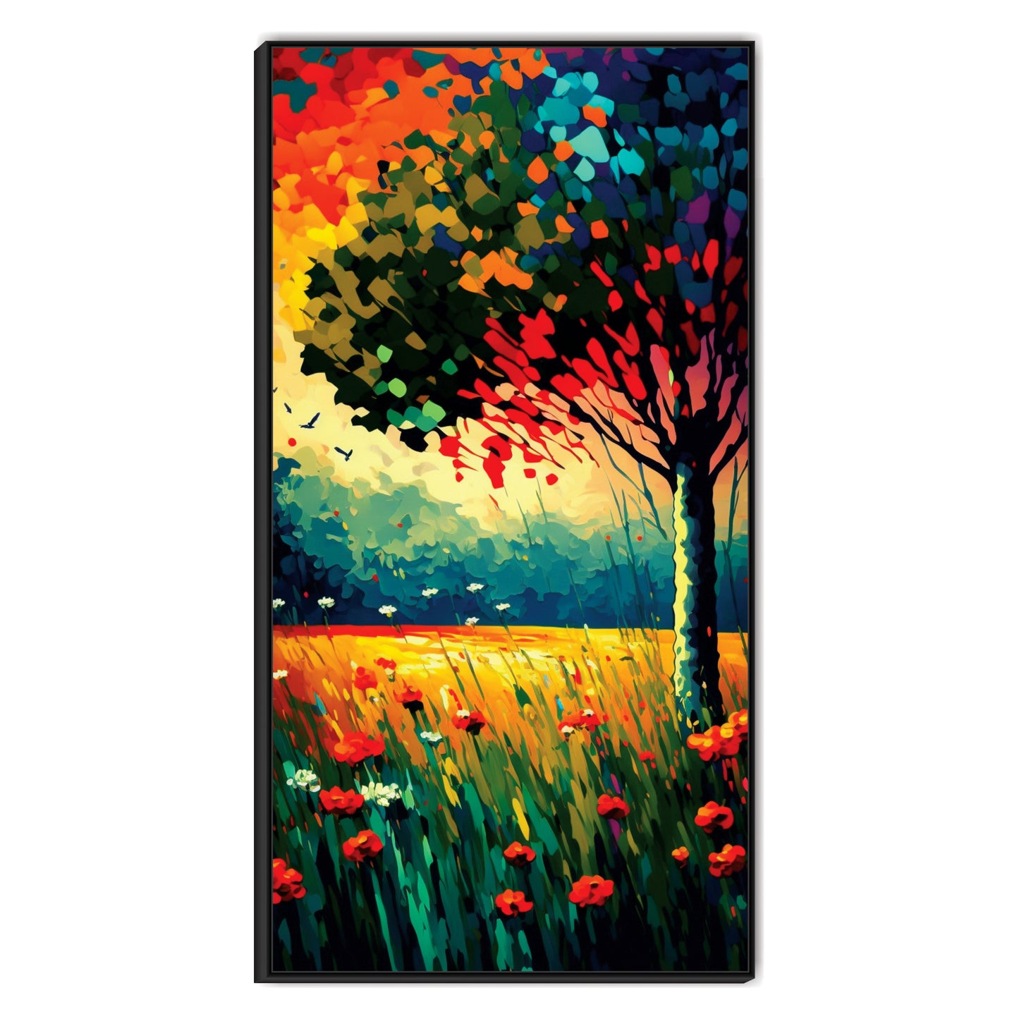 3D Tree art Canvas Print Wall Painting