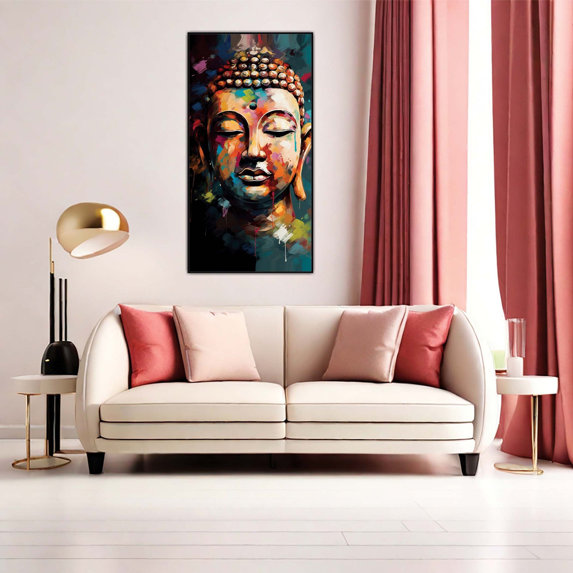 Peaceful Palette Canvas Wall Art.