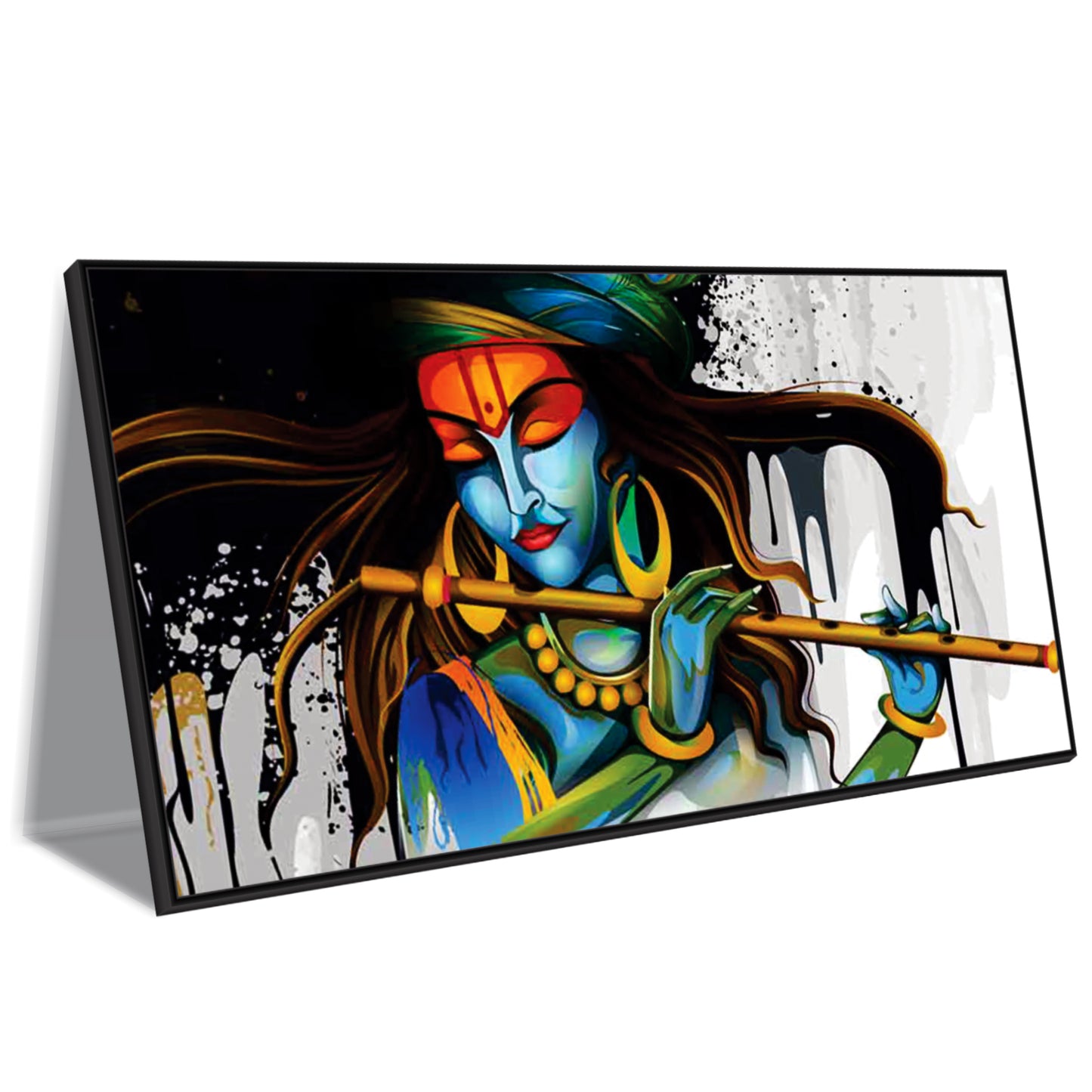 Krishna flute Canvas Art Wall Painting