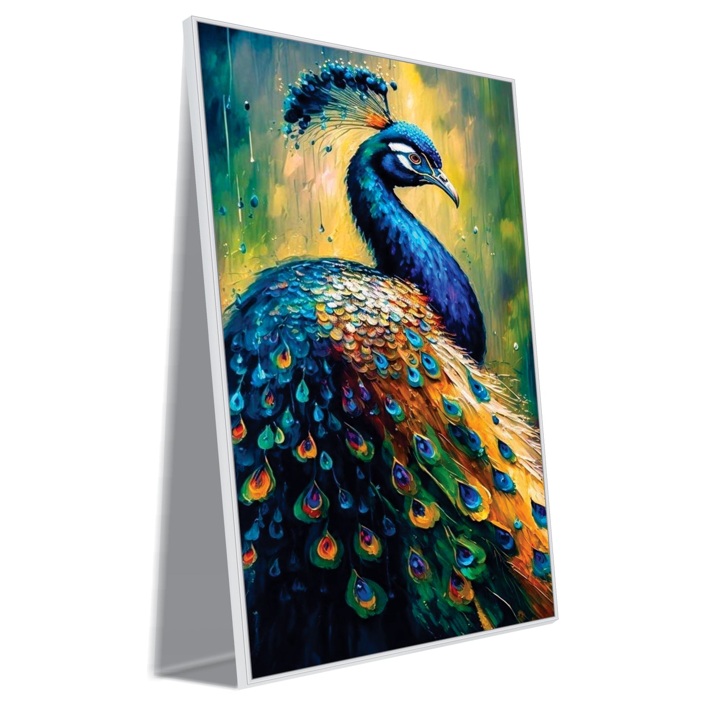 Peacock Canvas art Print Wall Painting