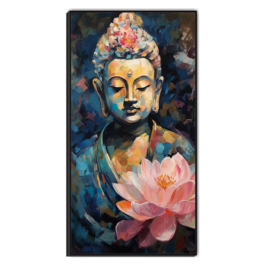 Petals of Wisdom Canvas Wall Art.