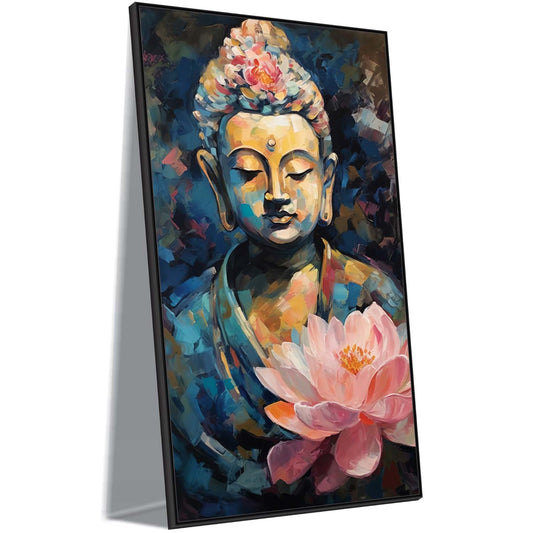 Petals of Wisdom Canvas Wall Art.