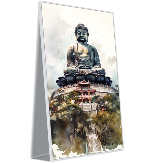 Stairway to Serenity Canvas Wall Art.
