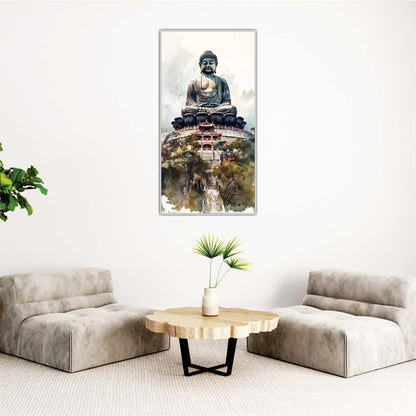 Stairway to Serenity Canvas Wall Art.