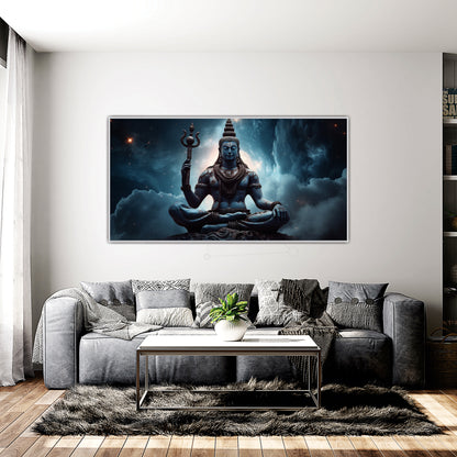 Lord Shiva Canvas Print Wall Painting