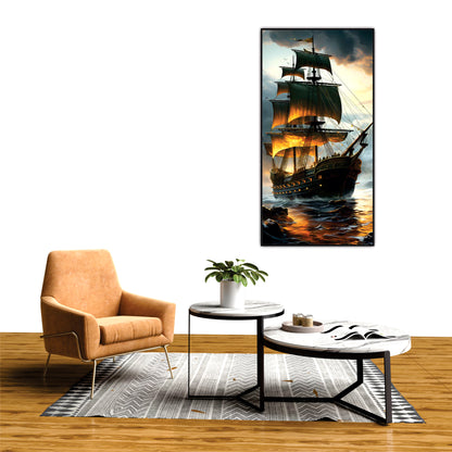 Boating view Canvas Print Wall Painting