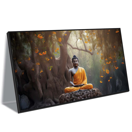 Beneath the Bodhi Tree Canvas Wall Art.