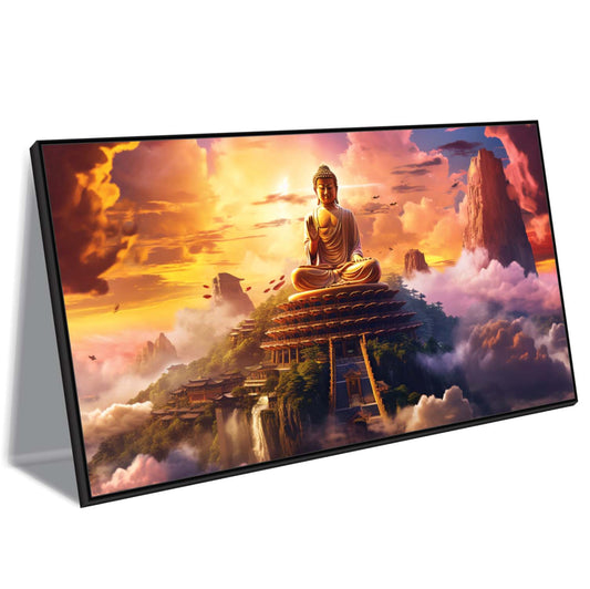 Realm of Enlightenment Canvas Wall Art.