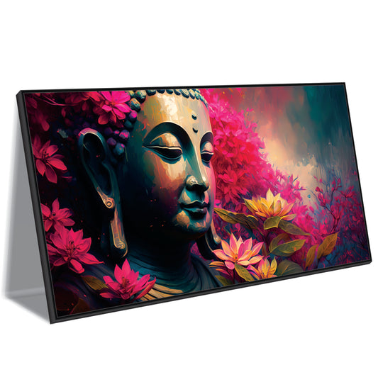 Blossomed Peace Canvas Wall Art