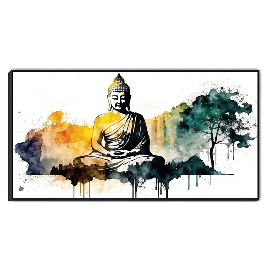 In the Flow of Peace Canvas Wall Art