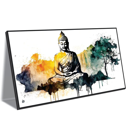 In the Flow of Peace Canvas Wall Art