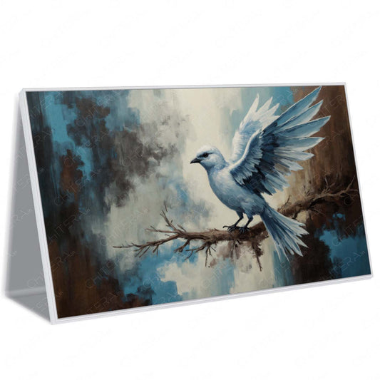Frozen Flight Canvas Wall Art.