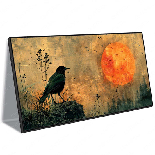 The Watcher’s Perch Canvas Wall Art