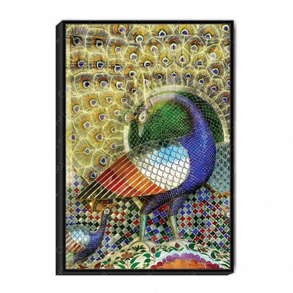 The Pride of Colors – Peacock Canvas Wall Art