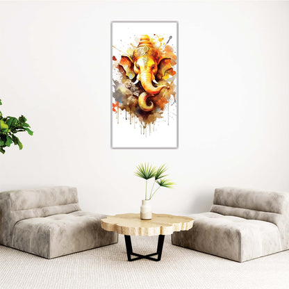 Divine Splash Canvas Wall Art