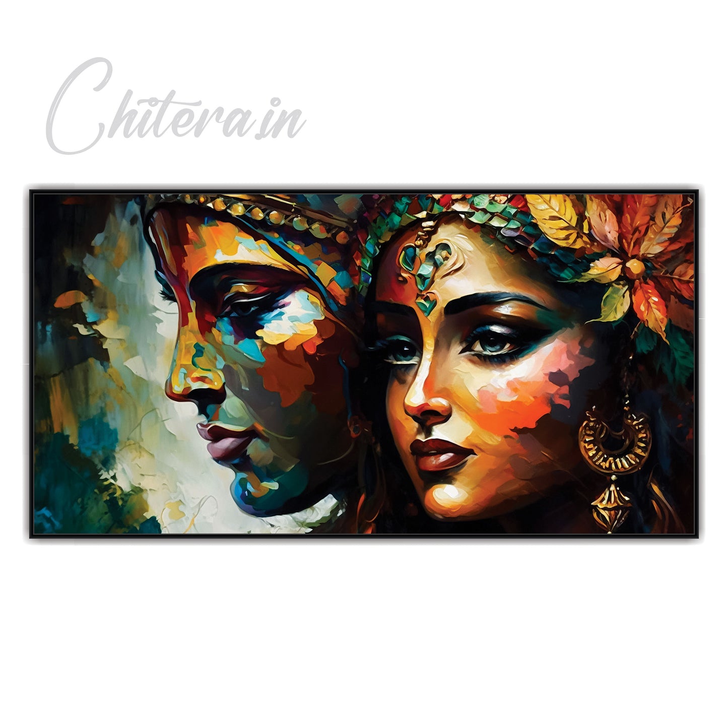 Radha Krishna Canvas Art