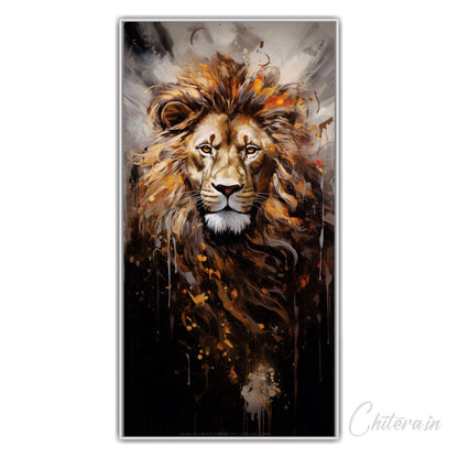 Lion Canvas Art Wall Painting