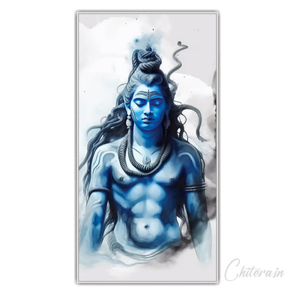 Lord Shiva Canvas Print Wall Painting