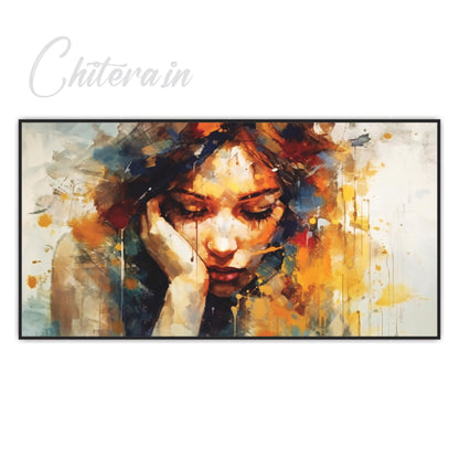 Girl Canvas Art Wall Painting