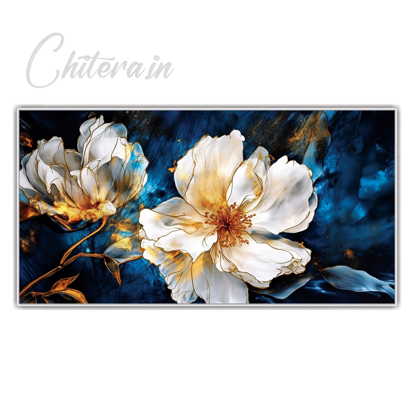 3D Flower art Canvas Print Wall Painting