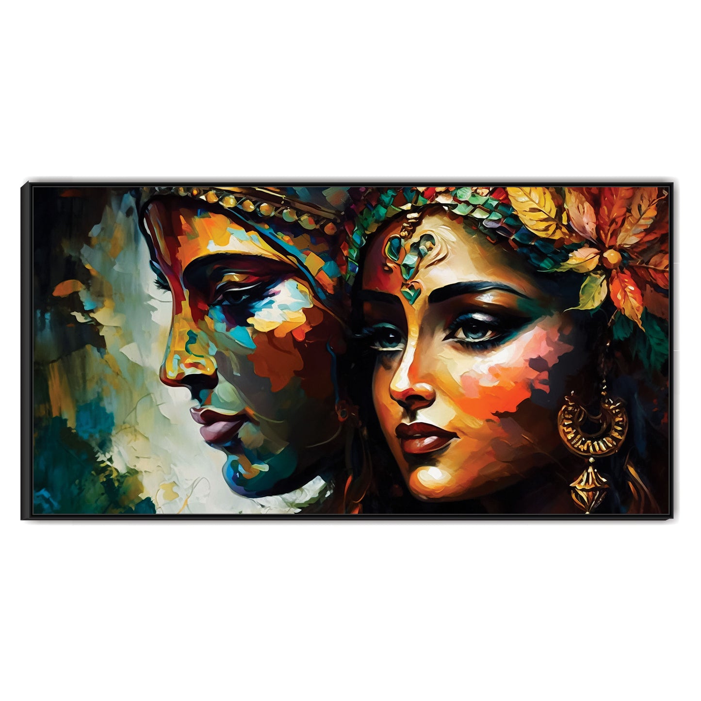 Radha Krishna Canvas Art