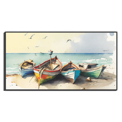 Boating view Canvas Print Wall Painting