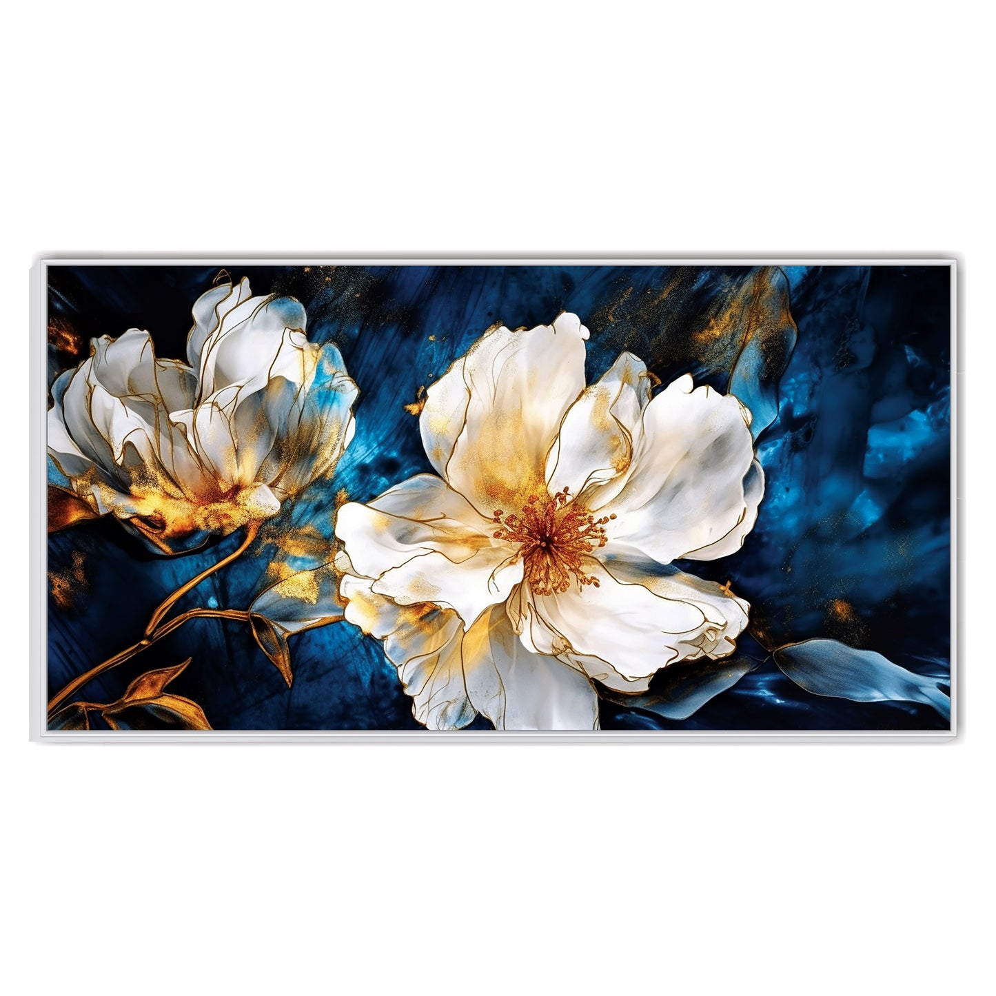 3D Flower art Canvas Print Wall Painting