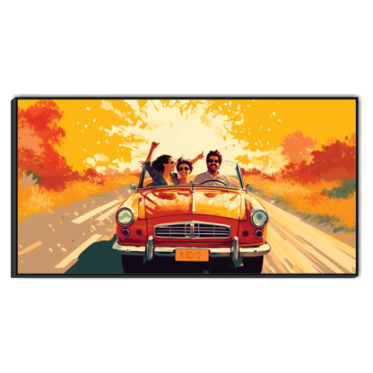 Poster Car Art Canvas Print Wall Painting