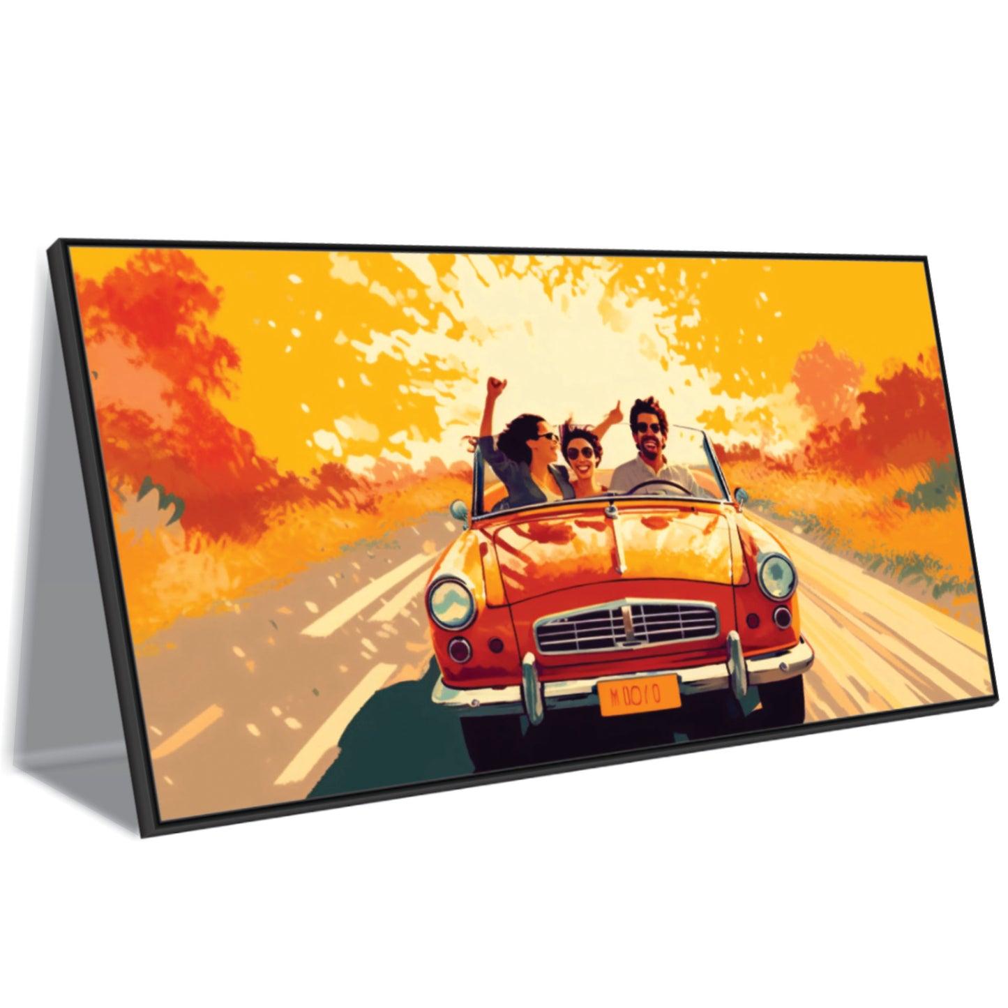 Poster Car Art Canvas Print Wall Painting