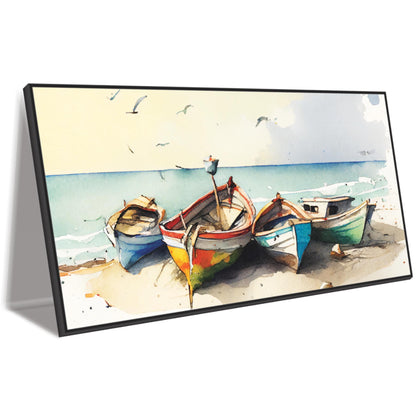 Boating view Canvas Print Wall Painting