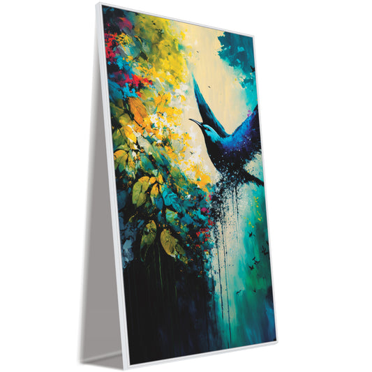 Abstract Nature bird Canvas Print Wall Painting