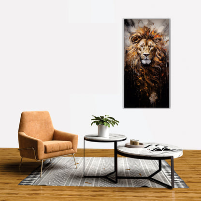 Lion Canvas Art Wall Painting