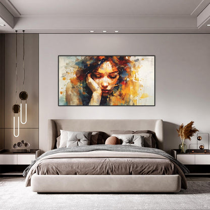 Girl Canvas Art Wall Painting