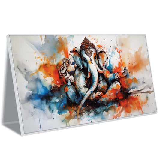 Vibrance of Vinayaka Canvas Wall Art