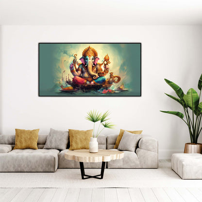 Voyage of the Divine Canvas Wall Art