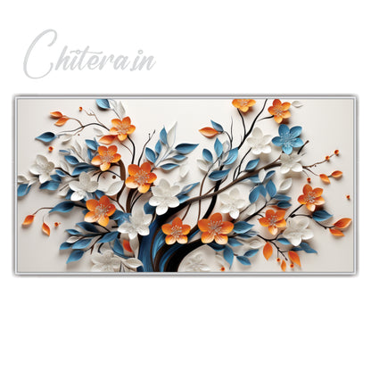 3D Flower art Canvas Print Wall Painting