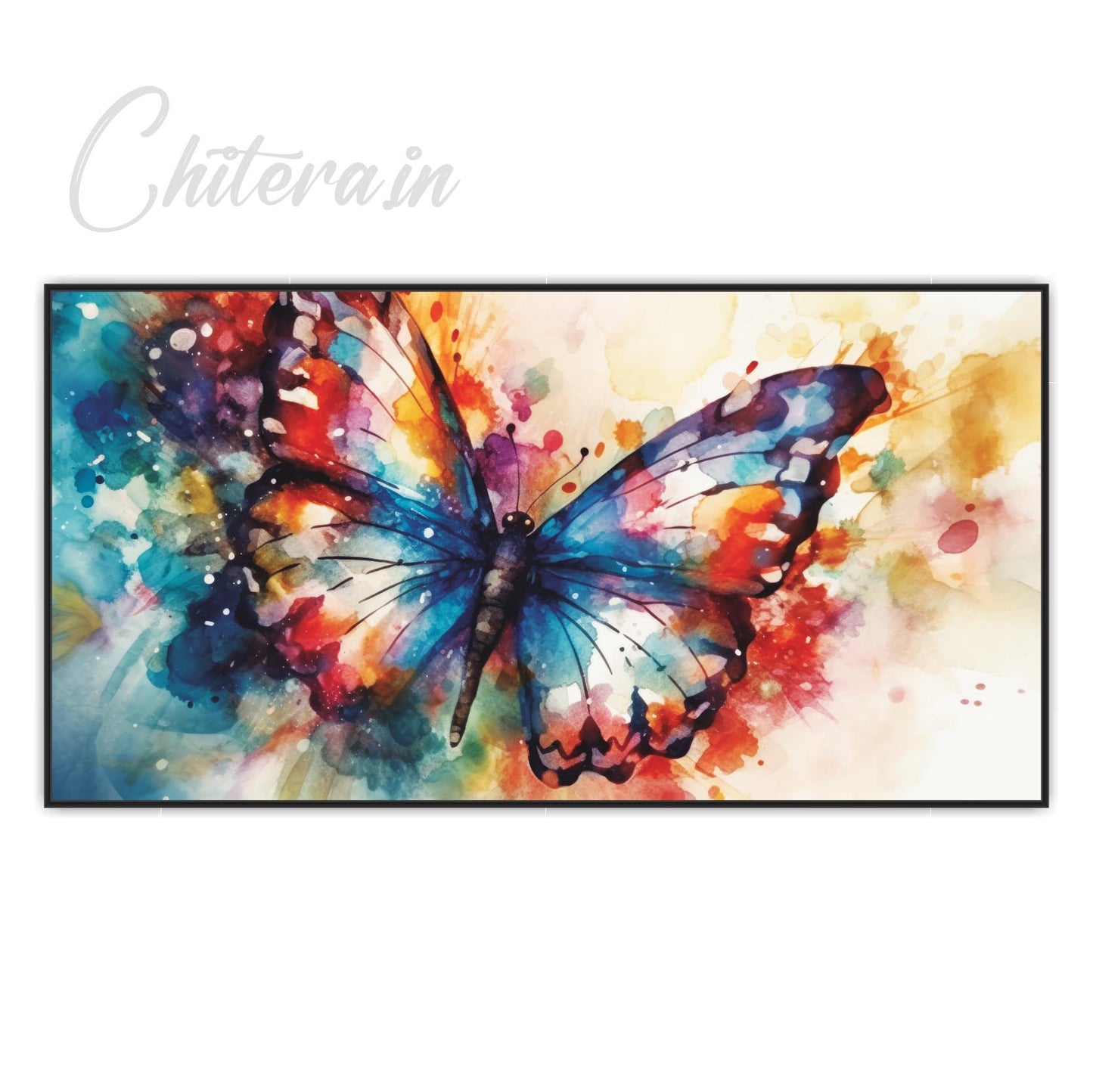 Colourful butterfly Canvas Print Wall Painting