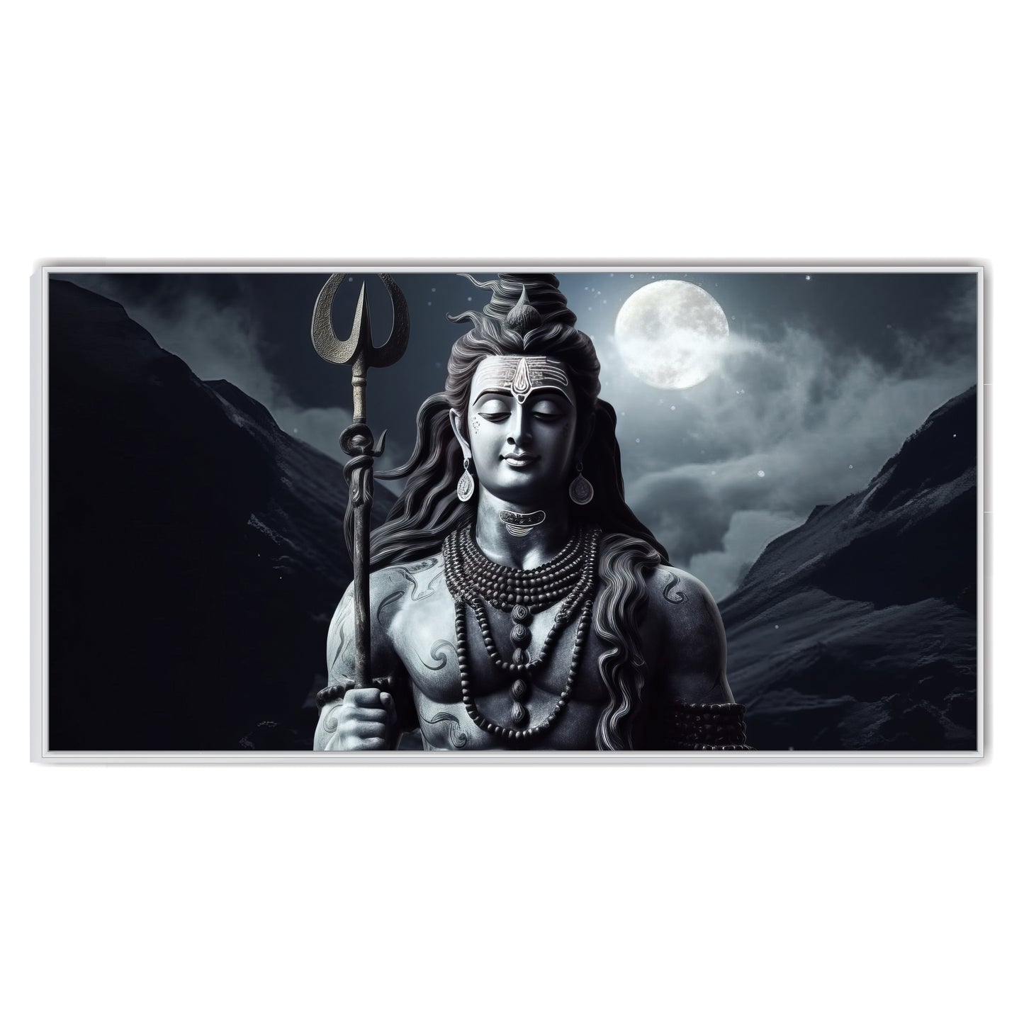 Lord Shiva Canvas Print Wall Painting