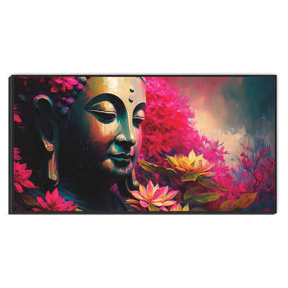 Abstract Buddha Canvas Art Canvas Print Wall Painting