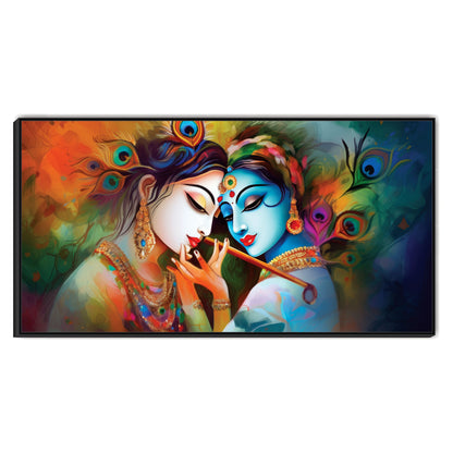 Radha Krishna Canvas Wall Painting