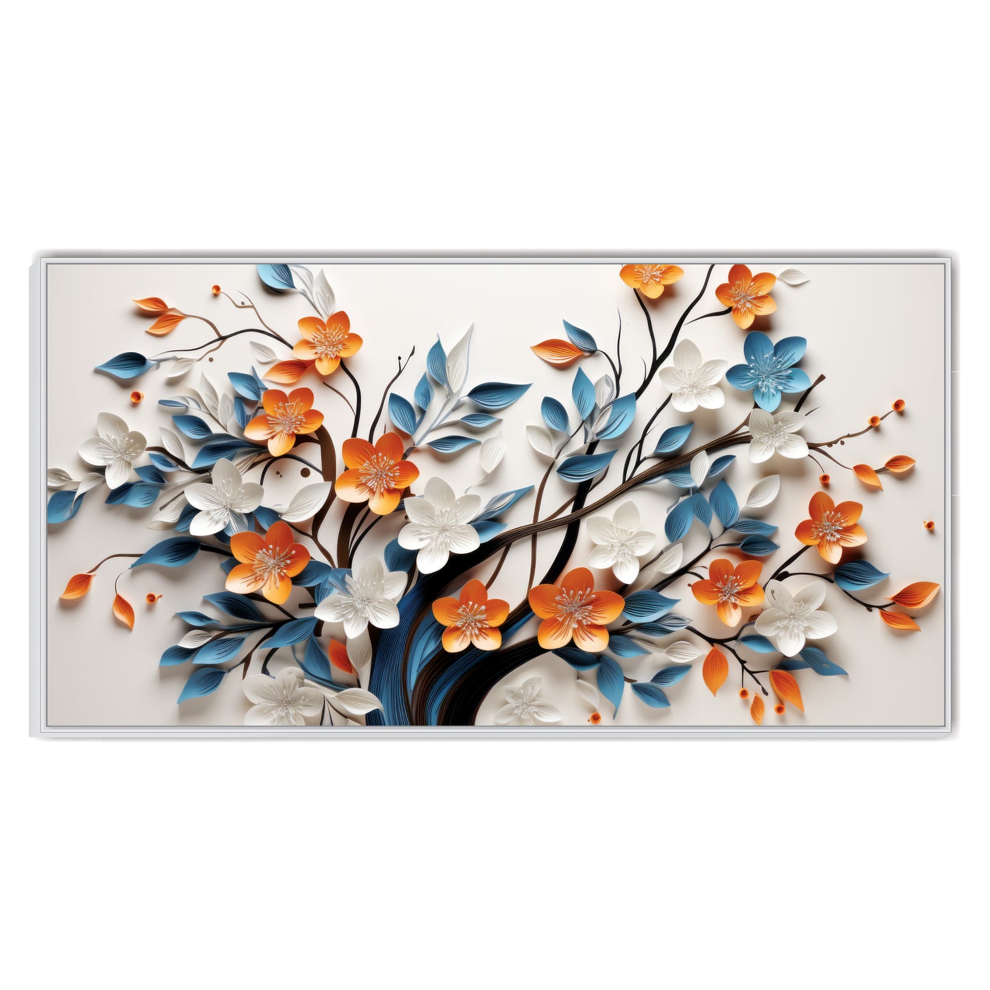 3D Flower art Canvas Print Wall Painting