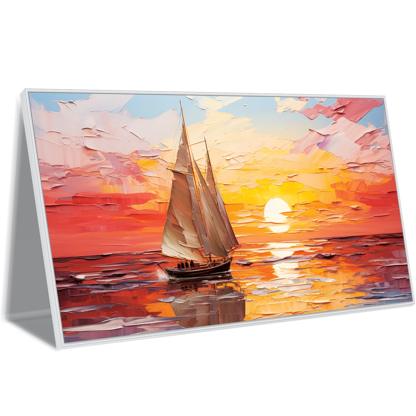 Boating view Canvas Print Wall Painting