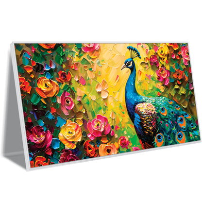 3D Peacock Canvas art Print Wall Painting