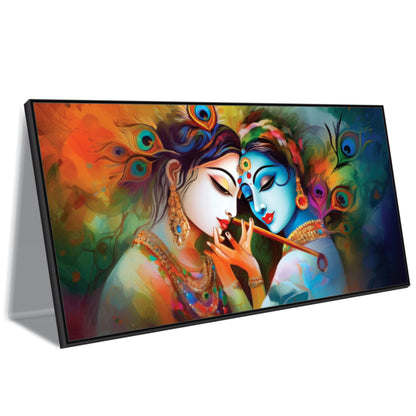 Radha Krishna Canvas Wall Painting