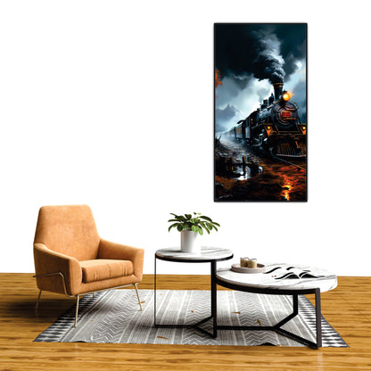 Train Canvas Art Wall Painting