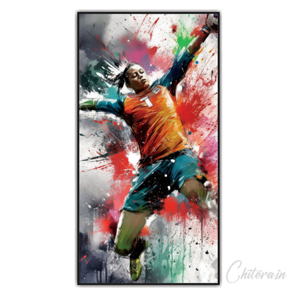 Dynamic Hues Canvas Art Wall Painting