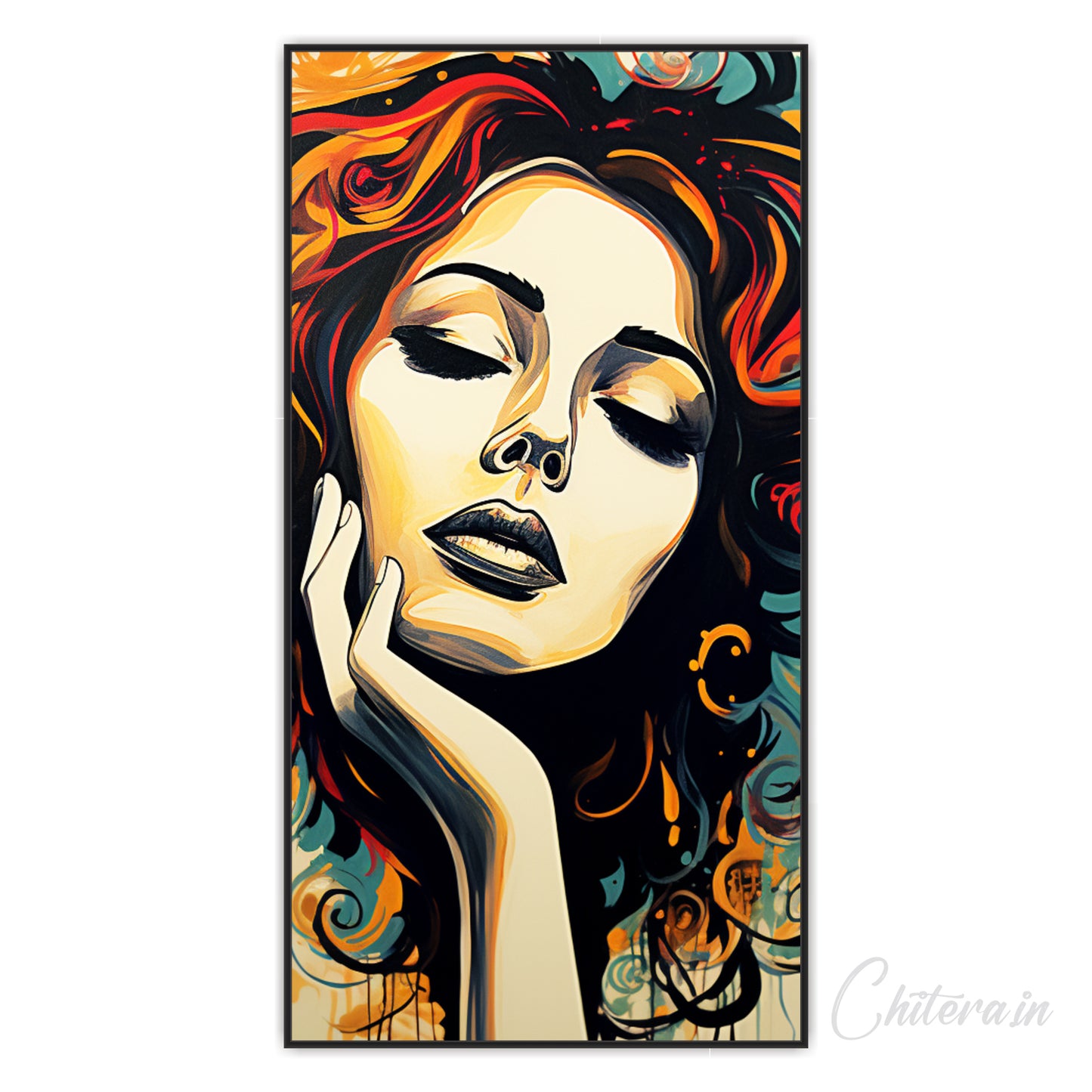 Girl Canvas Art Wall Painting