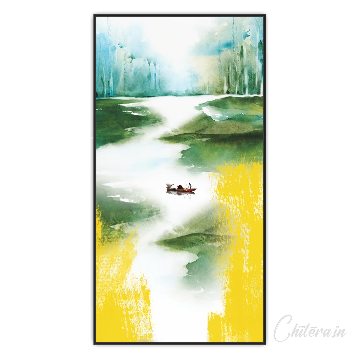 Boating view Canvas Print Wall Painting